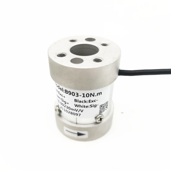 토크 렌치 나사 잠금 실린더 측정 컨트롤러 넓은 범위 플랜지 반응 정하중 토크 센서 1nm ~ 150nm(B903)